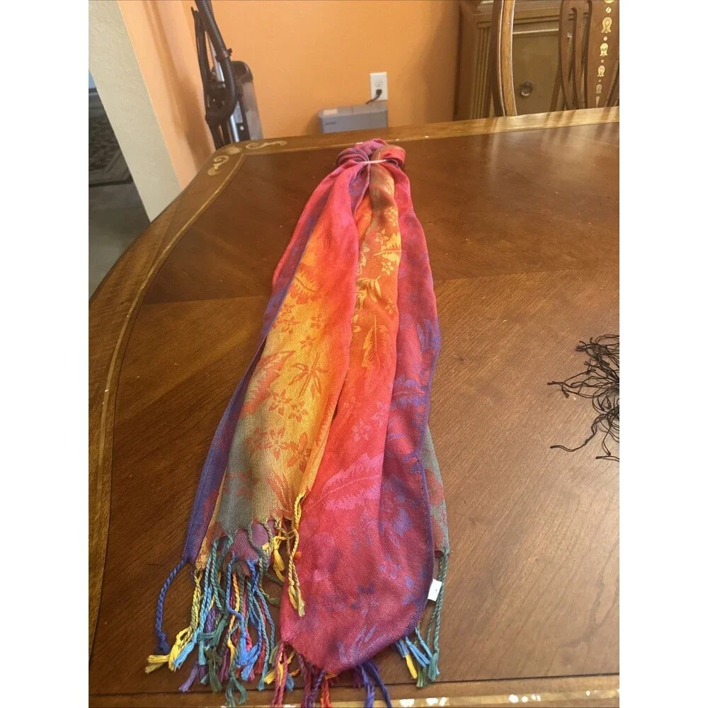 Simply Chic Print Women's Size OS Scarf Size 28”x70”